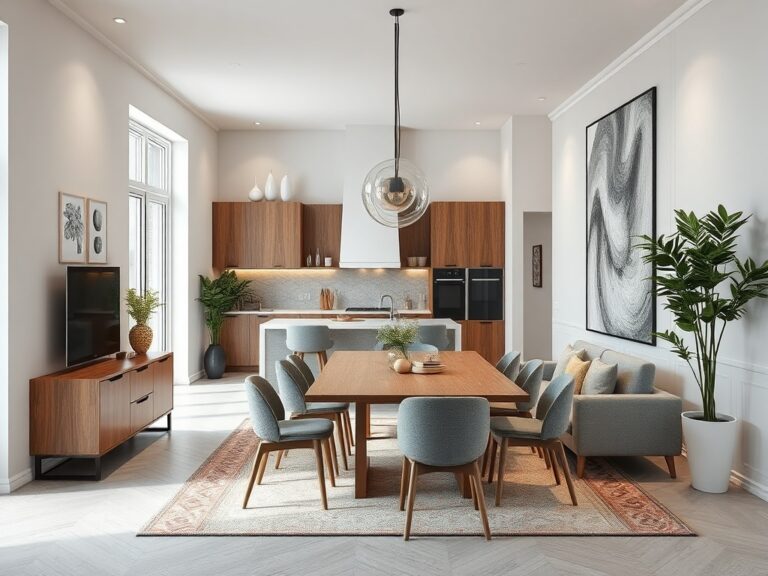 tdproline.ru | Как встроить камин в перегородку между кухней и гостиной