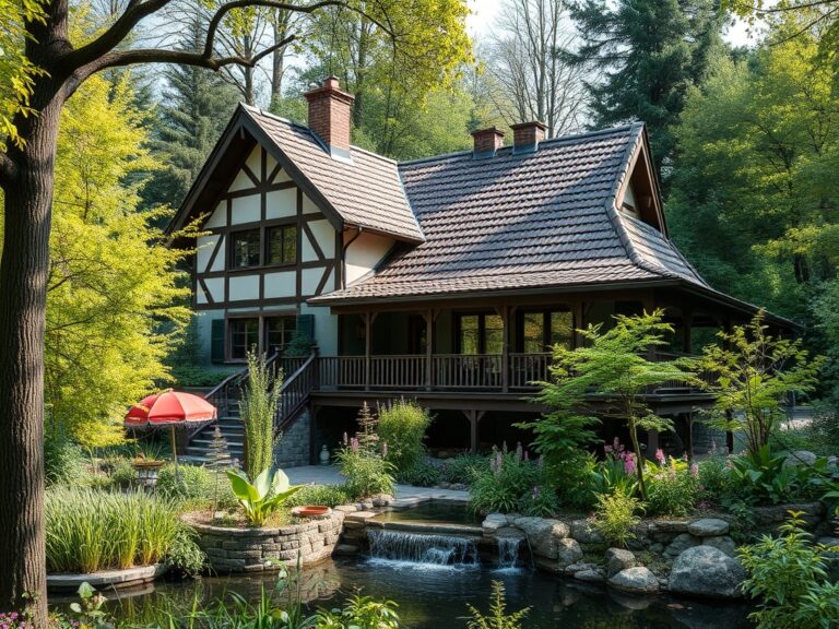 tdproline.ru | Дом из клееного бруса с "итальянским" двориком (атриумом) внутри дома